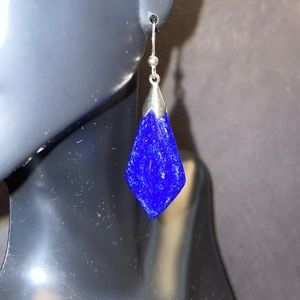 Lapis lazuli earring set